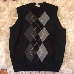 Argyle vest